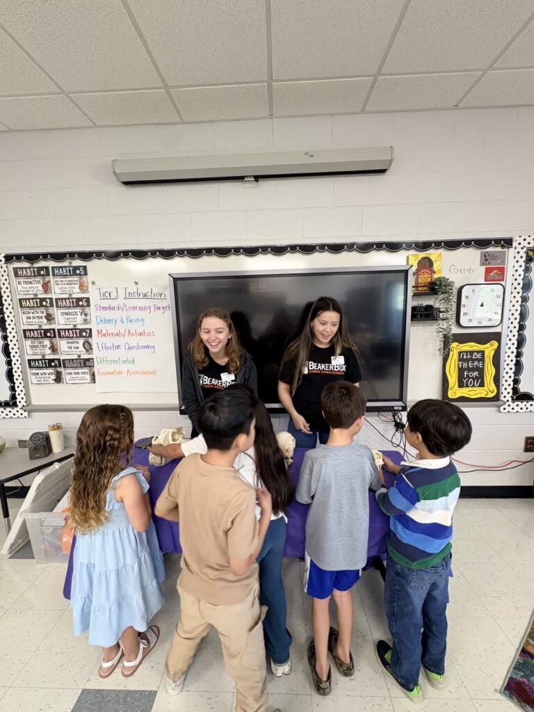 BeakerBox team during an outreach event