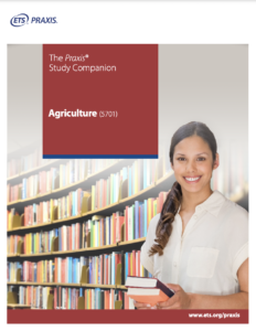 Cover of Agriculture Praxis Exam Study companion (5701)