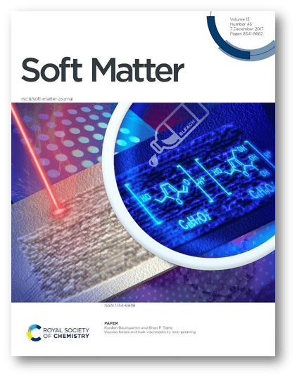 Journal Cover for the journal Soft Matter