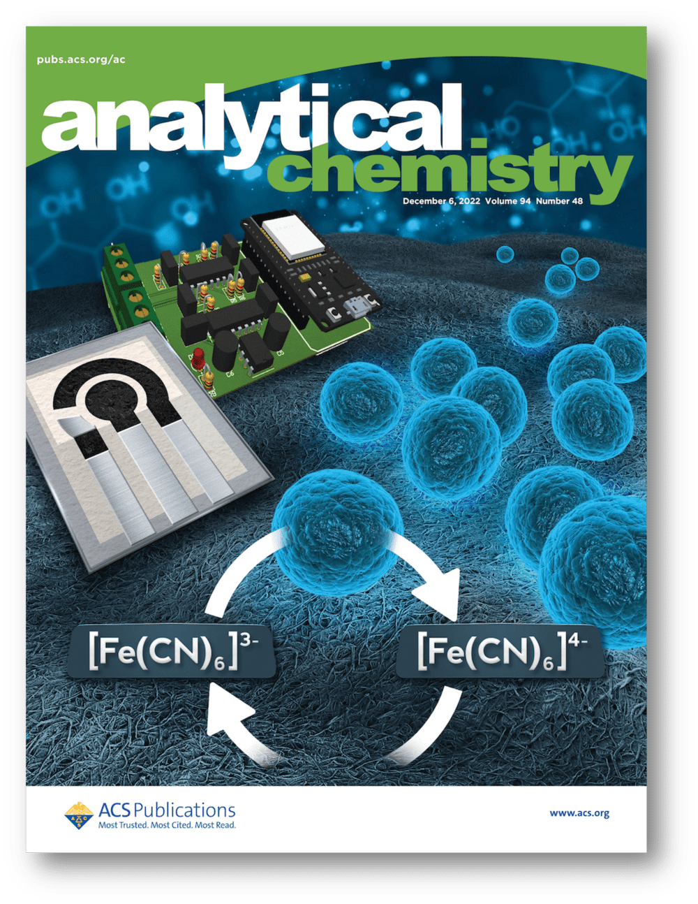 Cover image for a paper in Analytical Chemistry