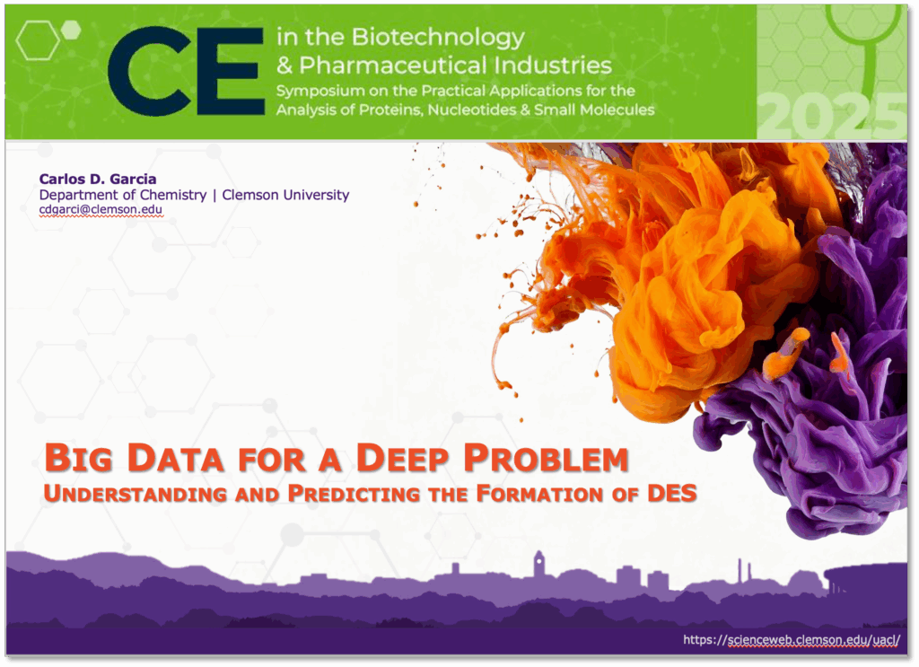 Opening slide for the presentation offered at CE Pharm